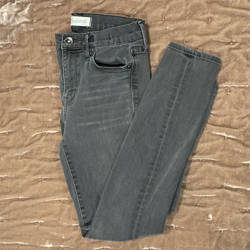 Madewell Gray Skinny Jeans